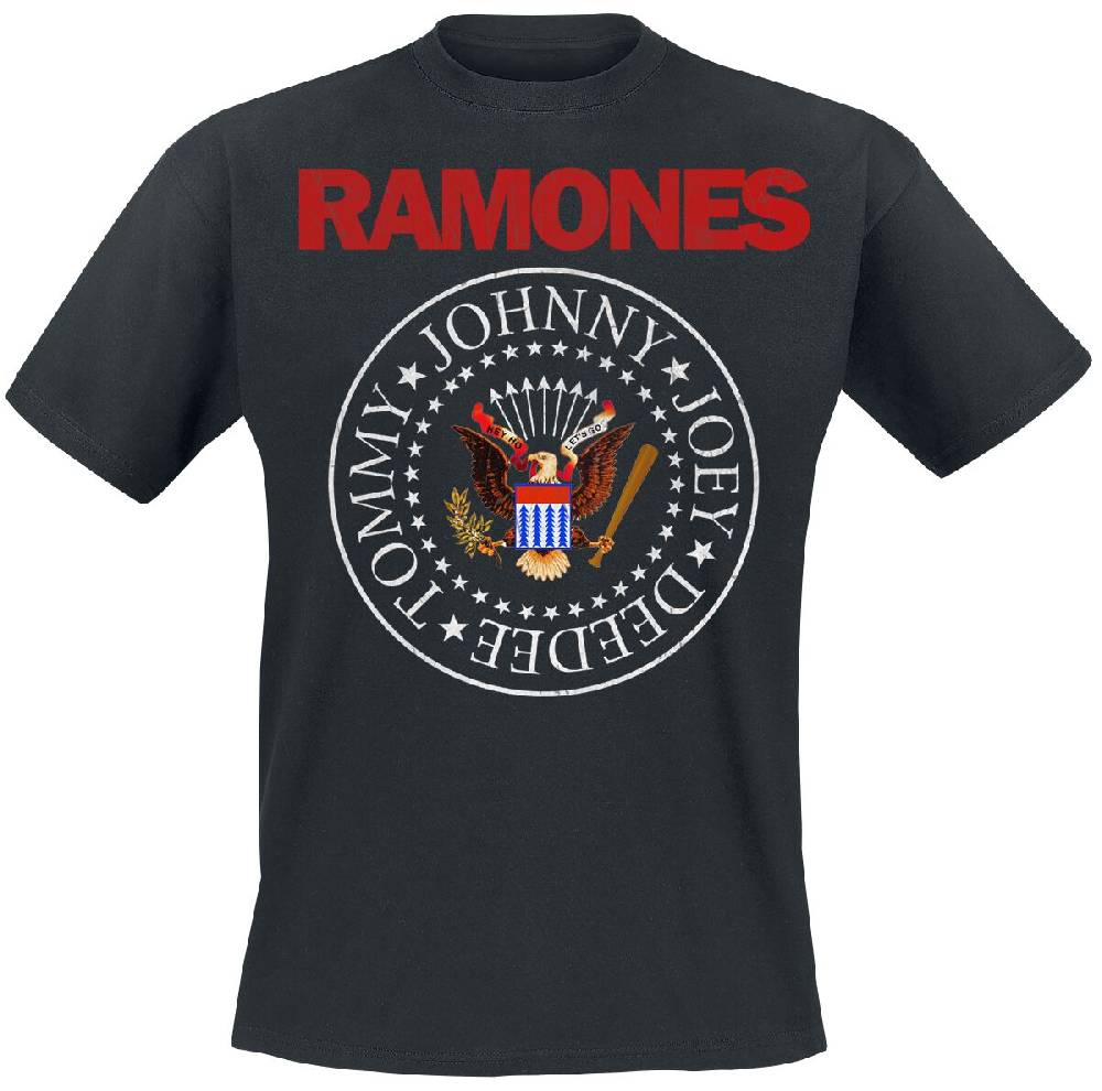EMP "Seal Red" T-Shirt schwarz von Ramones