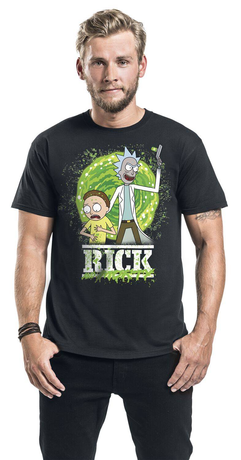 EMP "Season 6" T-Shirt Schwarz Von Rick And Morty