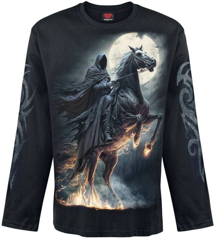 EMP "Shadow Rider" Langarmshirt schwarz von Spiral