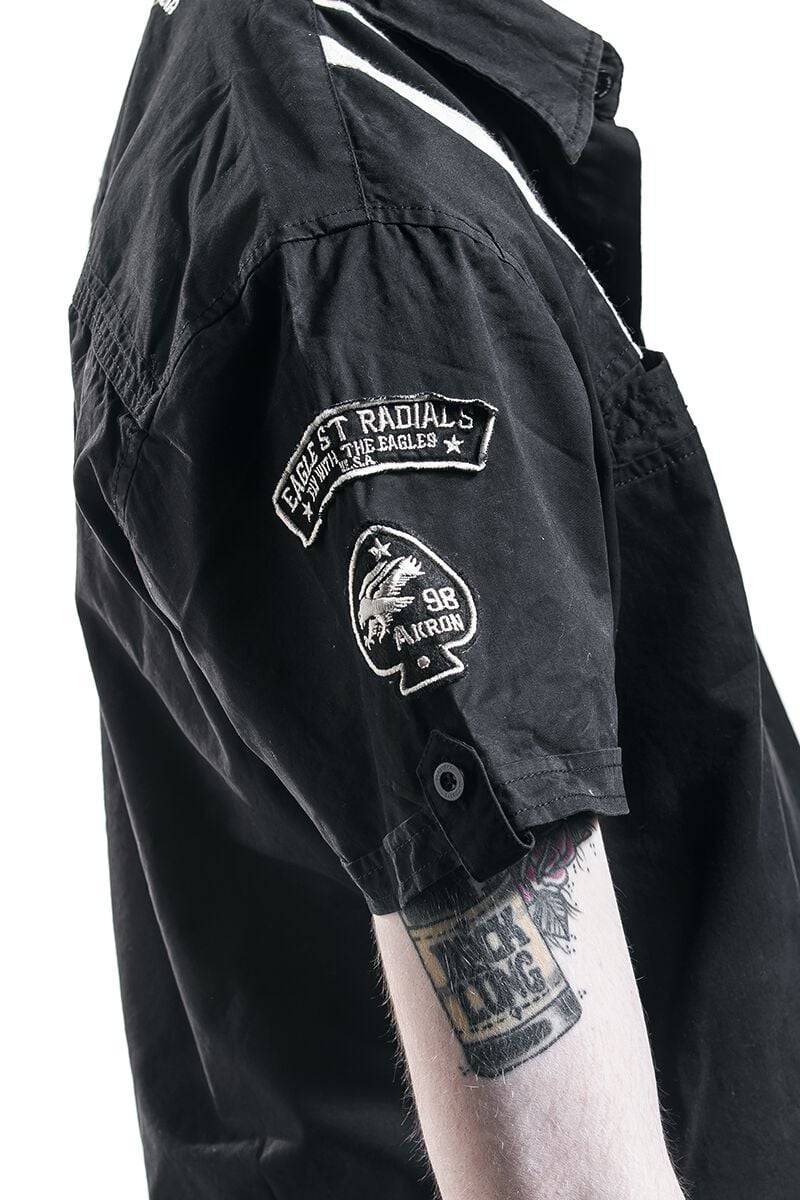 EMP "Shinrock" Kurzarmhemd Schwarz Von GoodYear