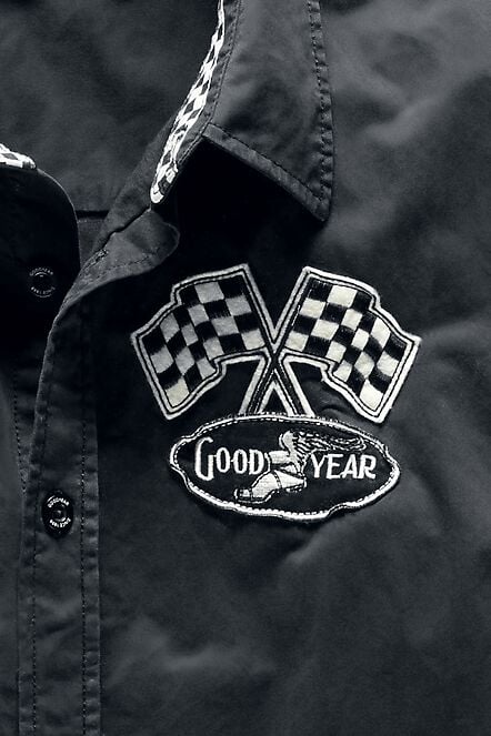 EMP "Shinrock" Kurzarmhemd Schwarz Von GoodYear