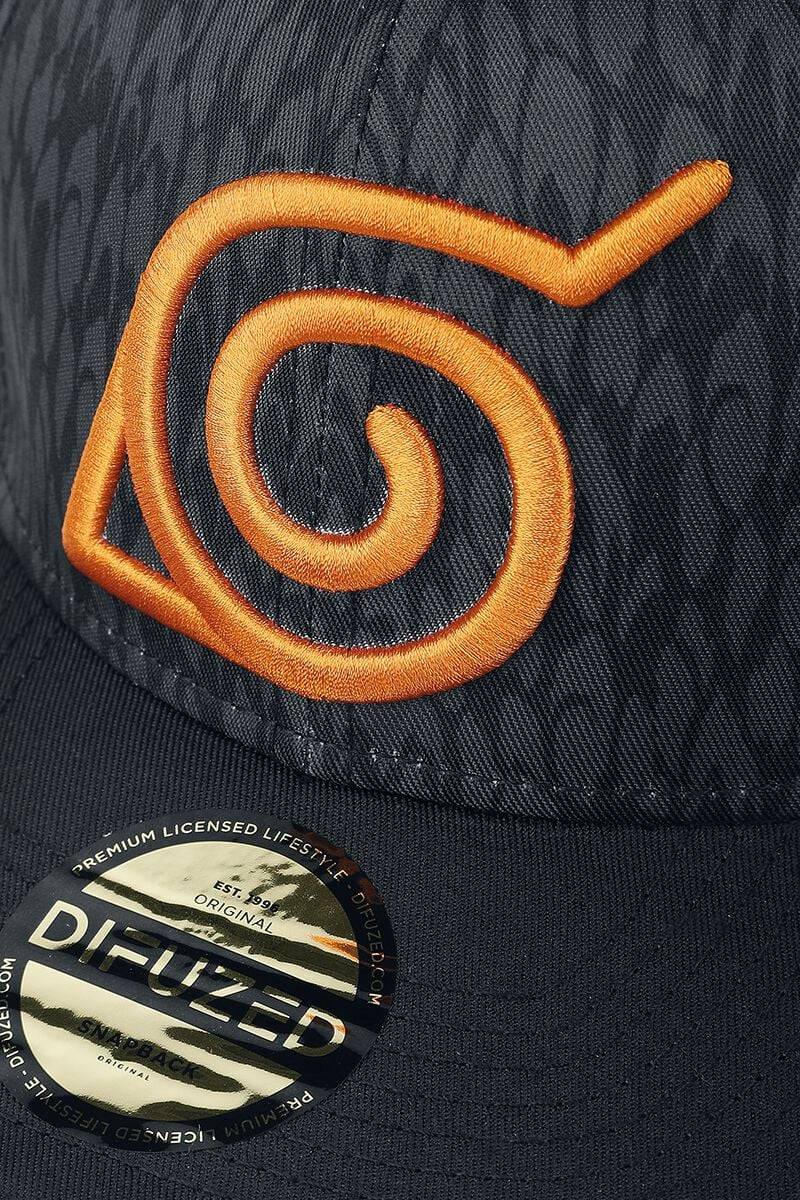 EMP "Shippuden - Badge" Cap Schwarz Von Naruto