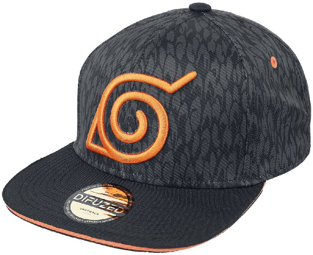 EMP "Shippuden - Badge" Cap schwarz von Naruto