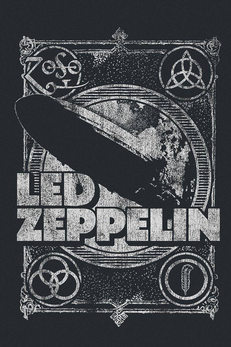 EMP "Shook Me" T-Shirt Schwarz Von Led Zeppelin