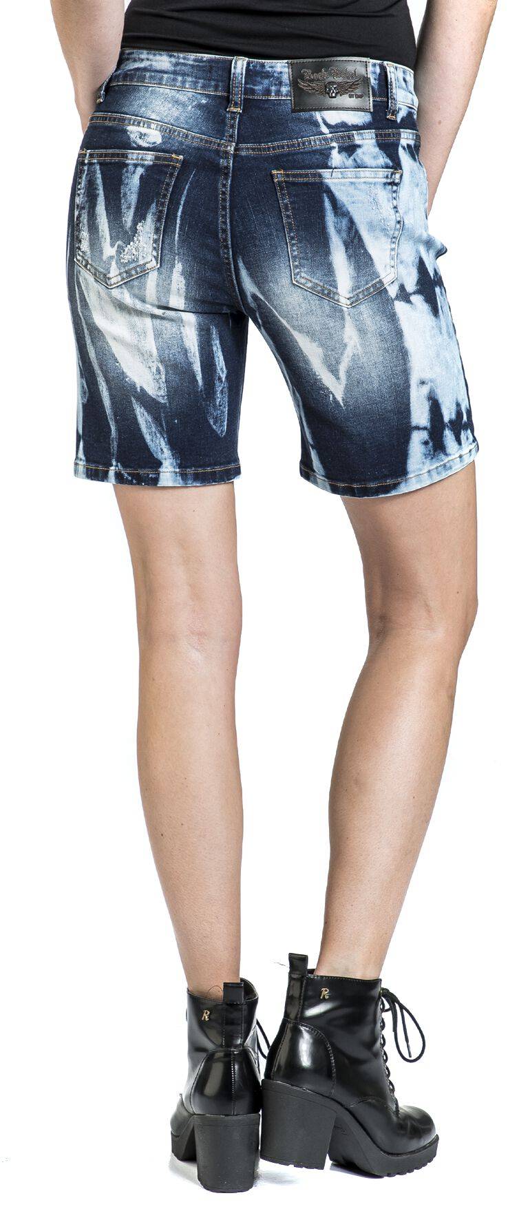 EMP Short Blau Von Rock Rebel By EMP