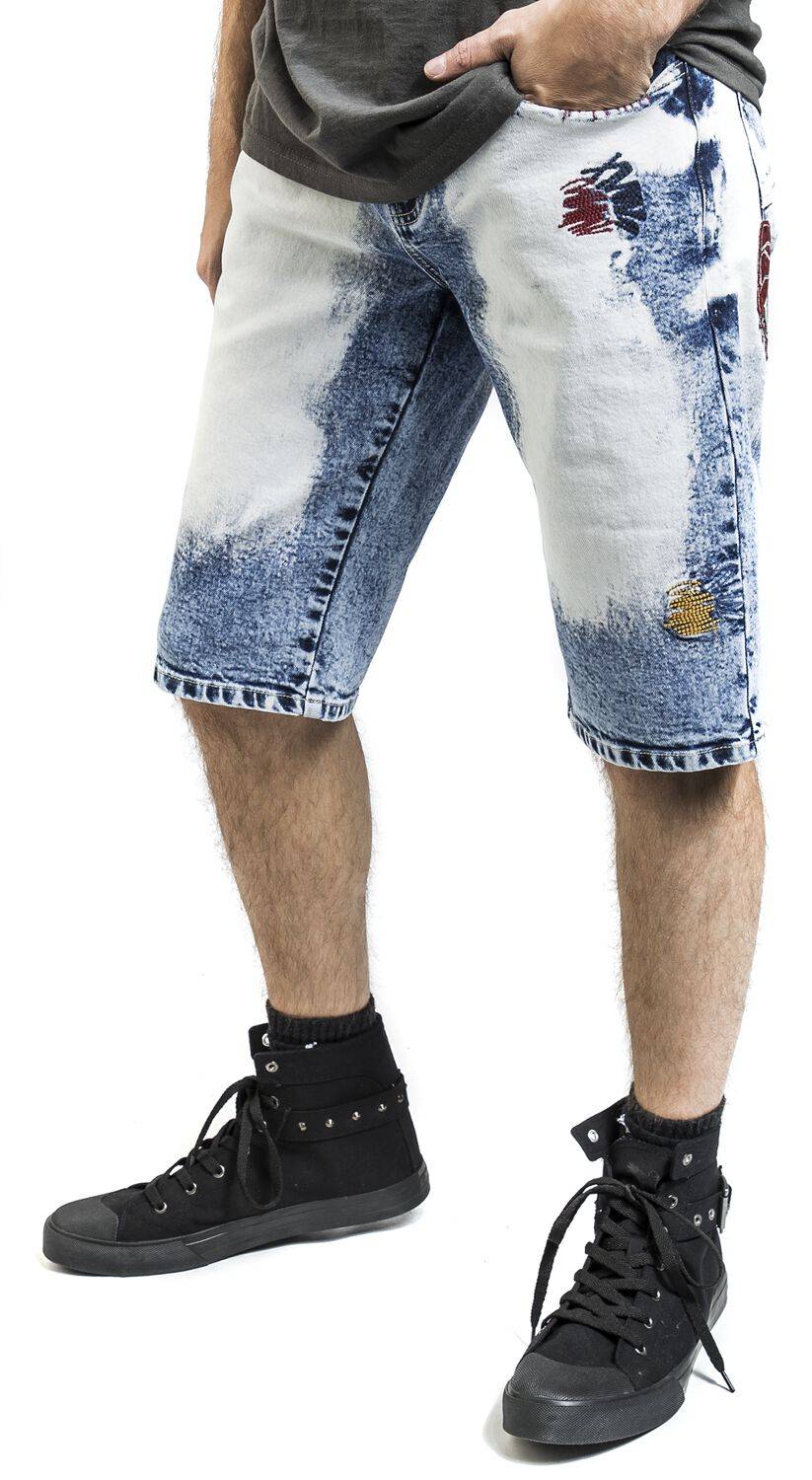 EMP Short Blue Von Rock Rebel By EMP