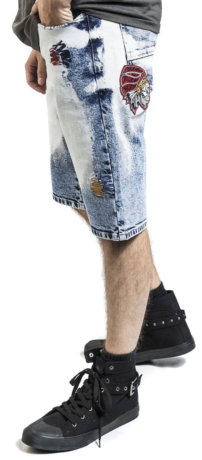 EMP Short Blue Von Rock Rebel By EMP