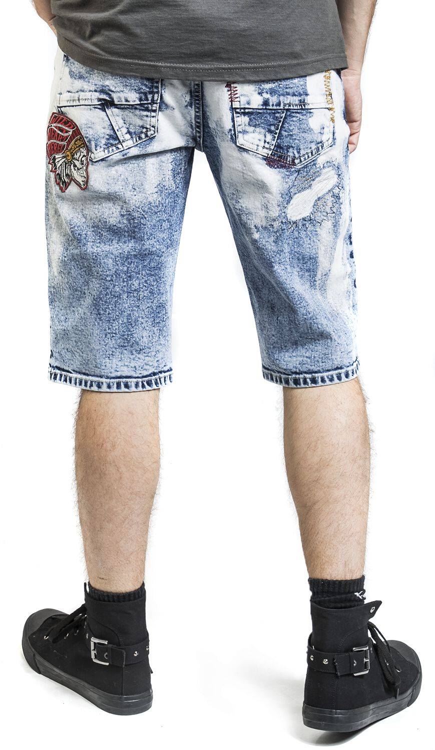 EMP Short Blue Von Rock Rebel By EMP
