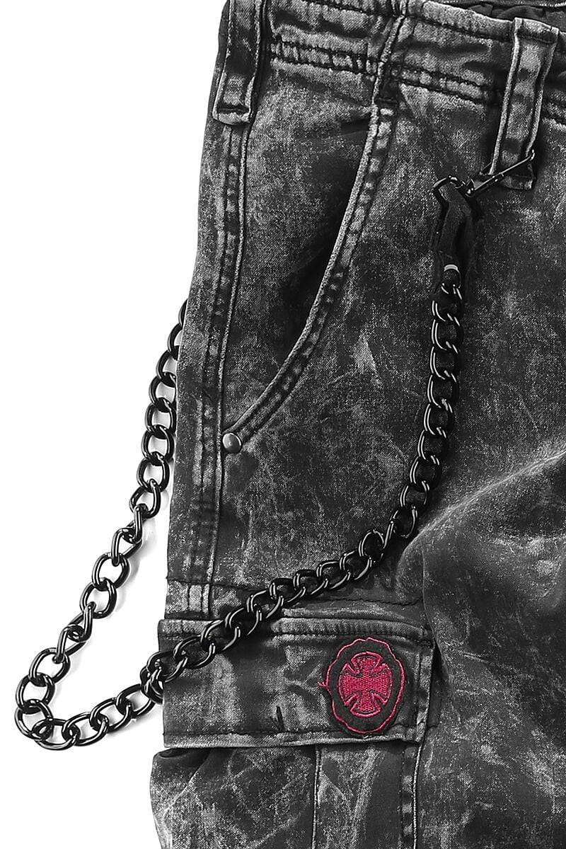 EMP Short Dunkelgrau Von Rock Rebel By EMP