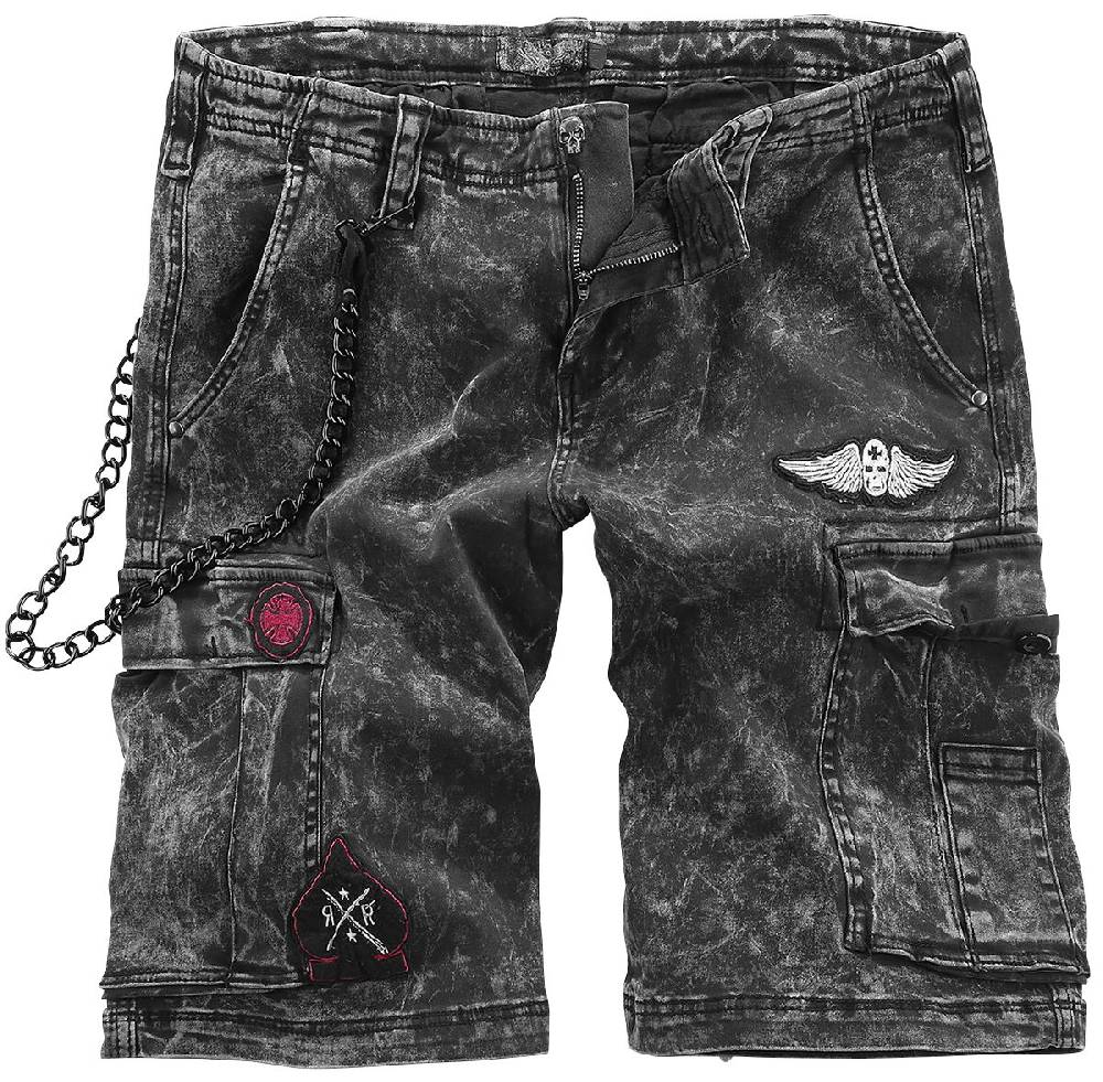 EMP Short dunkelgrau von Rock Rebel by EMP