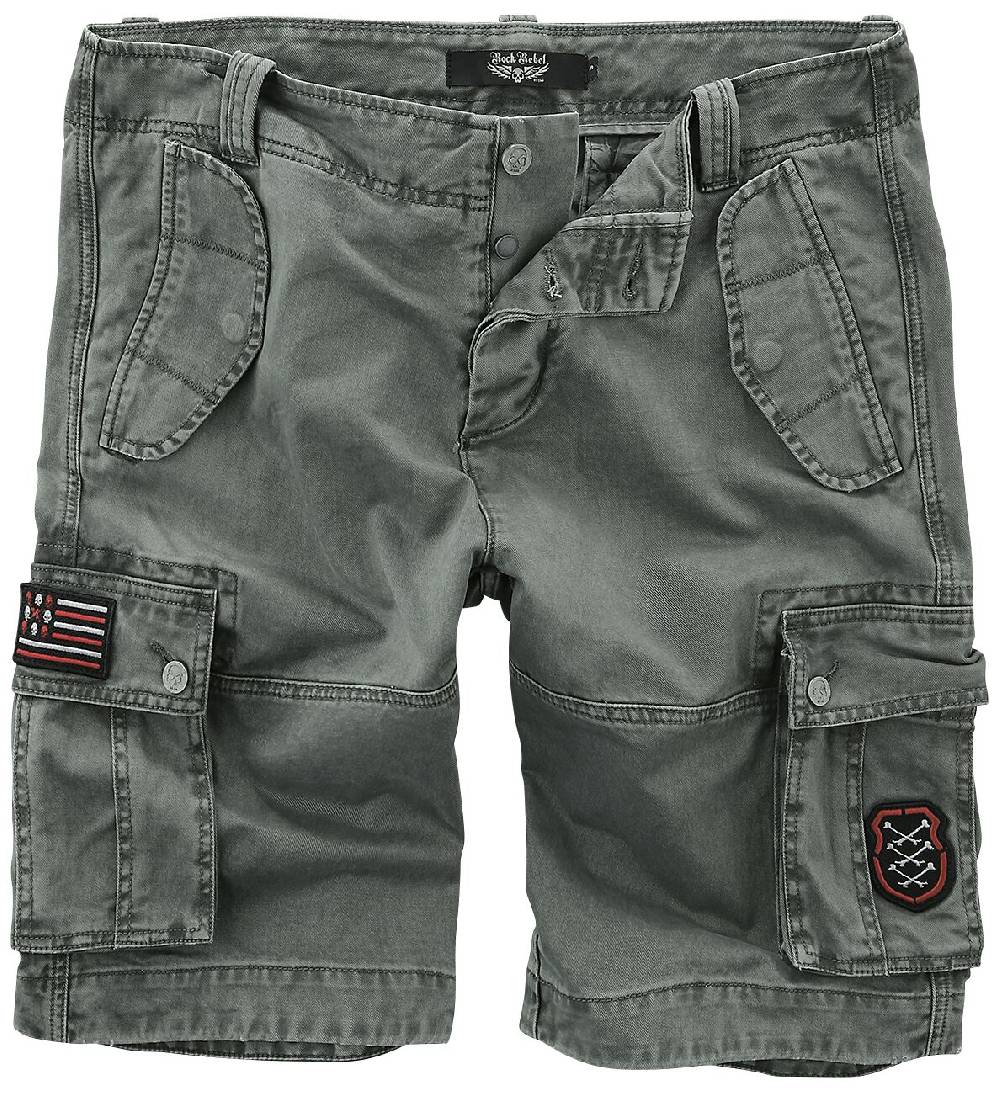 EMP Short grau von Rock Rebel by EMP