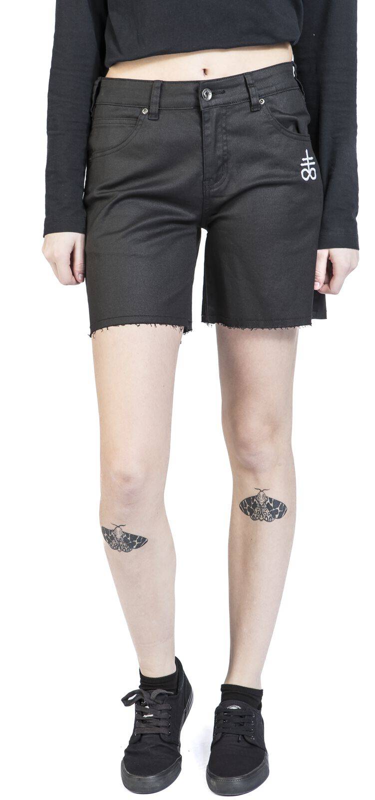 EMP Short Schwarz Von Black Blood By Gothicana
