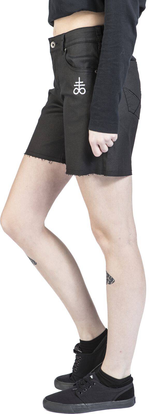 EMP Short Schwarz Von Black Blood By Gothicana