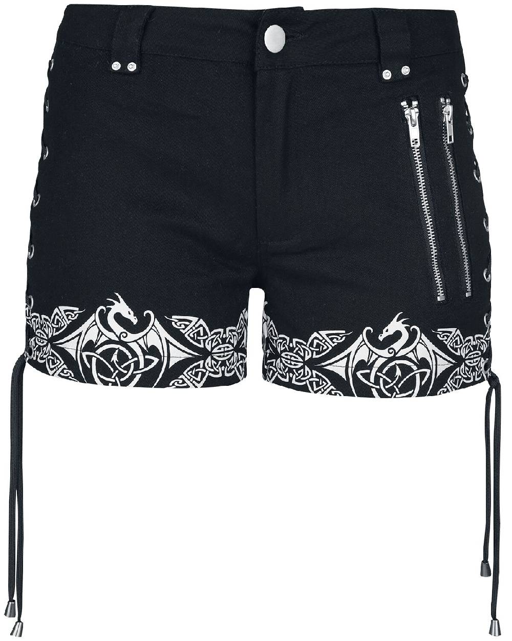 EMP Short schwarz von Gothicana by EMP