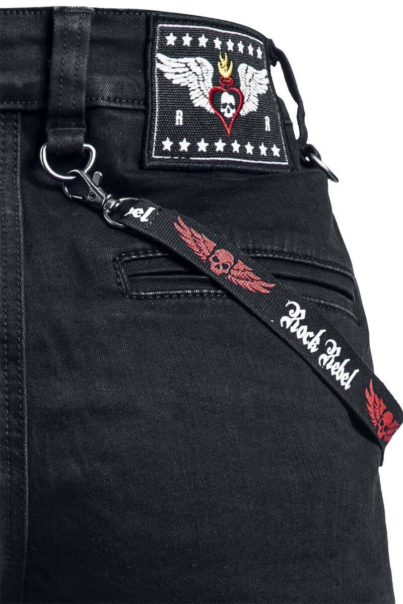 EMP Short Schwarz Von Rock Rebel By EMP