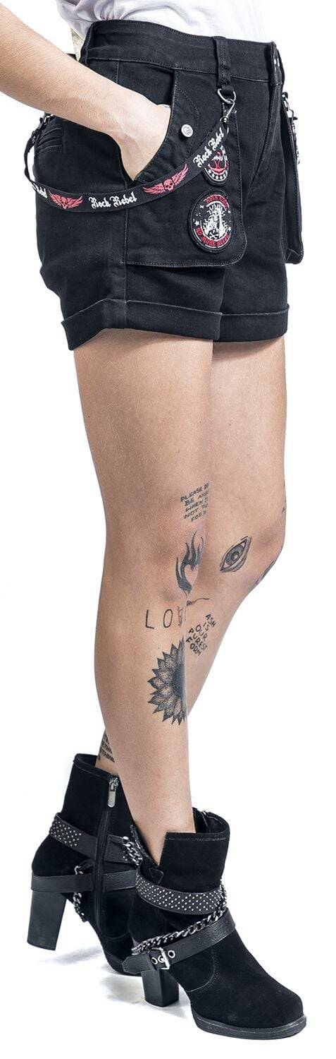EMP Short Schwarz Von Rock Rebel By EMP