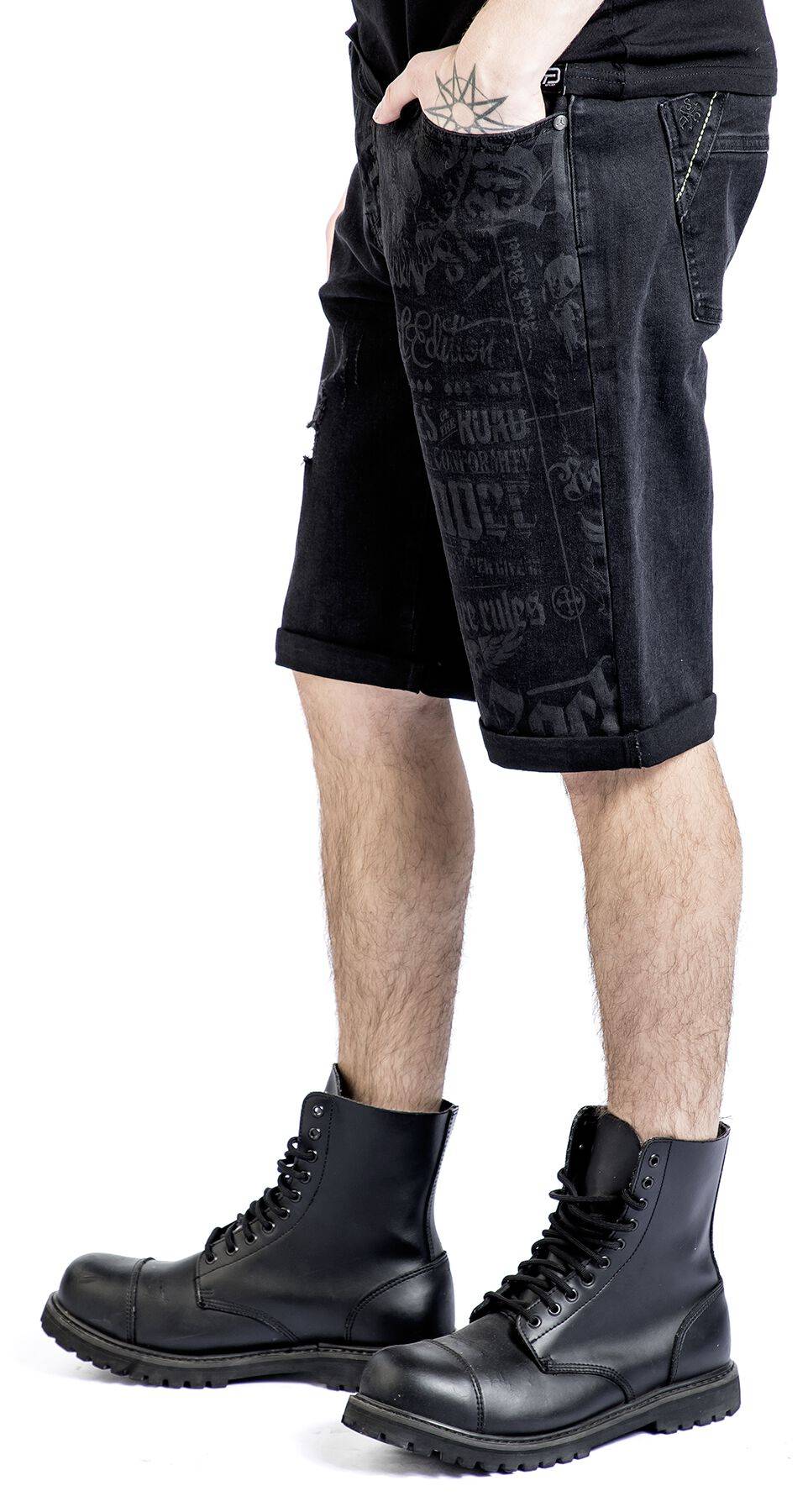 EMP Short Schwarz Von Rock Rebel By EMP
