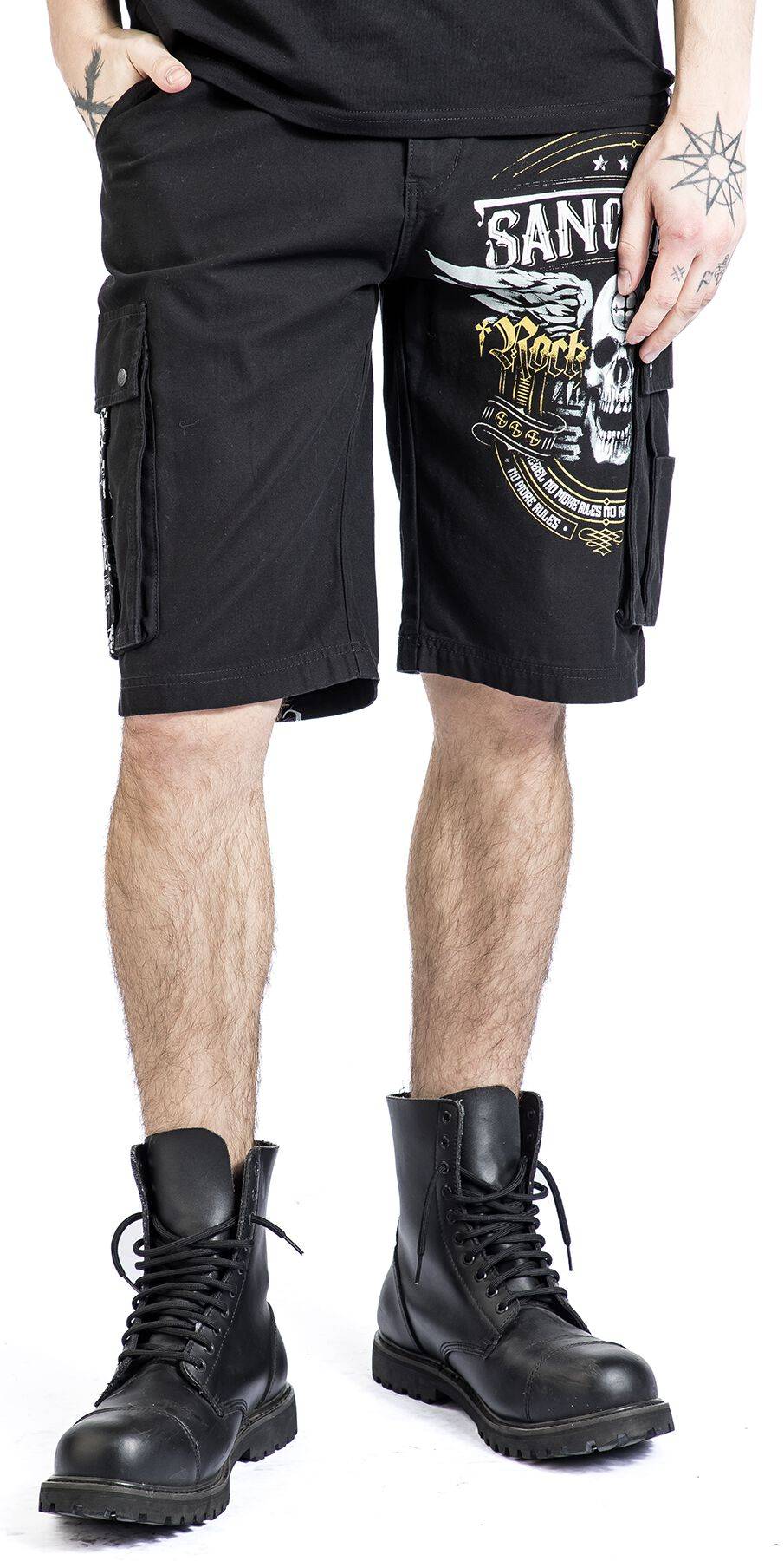 EMP Short Schwarz Von Rock Rebel By EMP
