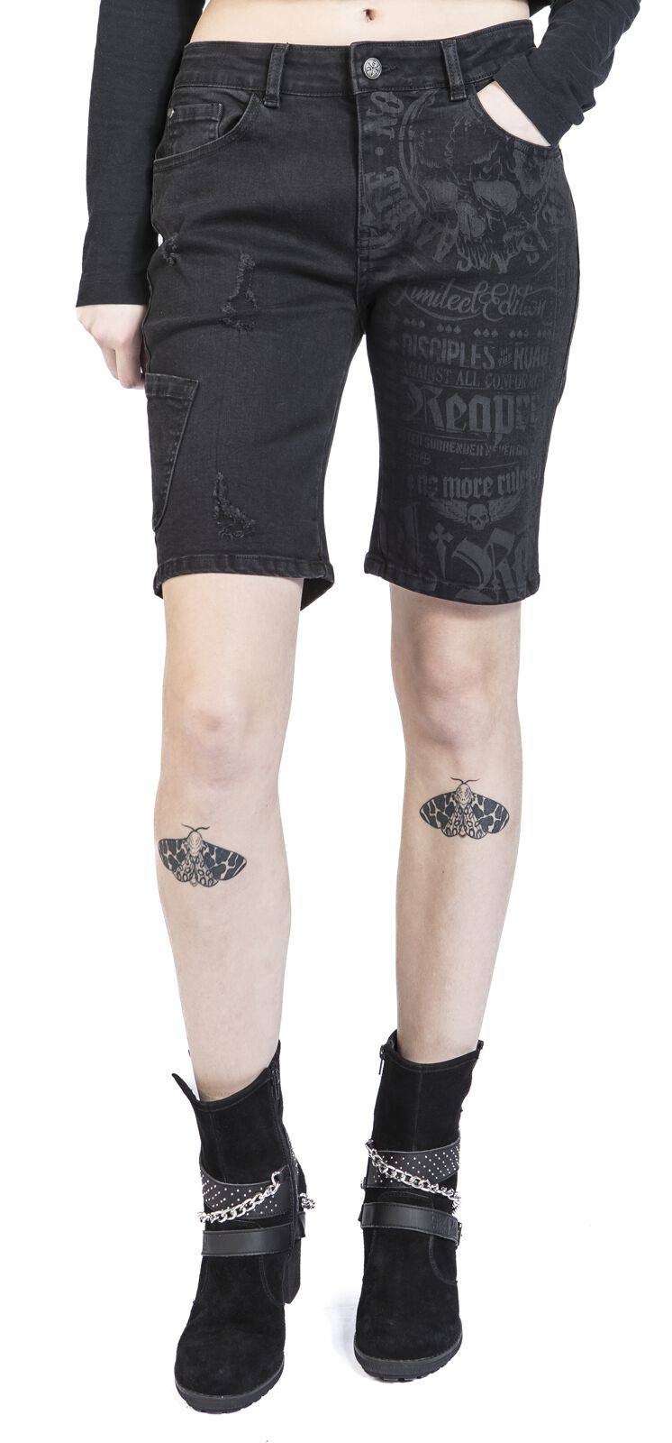 EMP Short Schwarz Von Rock Rebel By EMP
