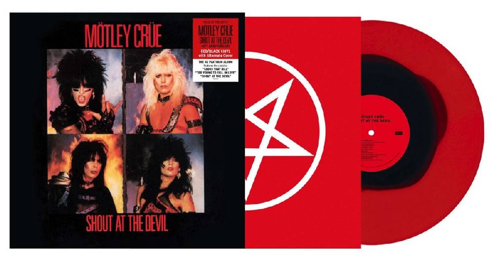 EMP "Shout At The Devil" LP von Mötley Crüe
