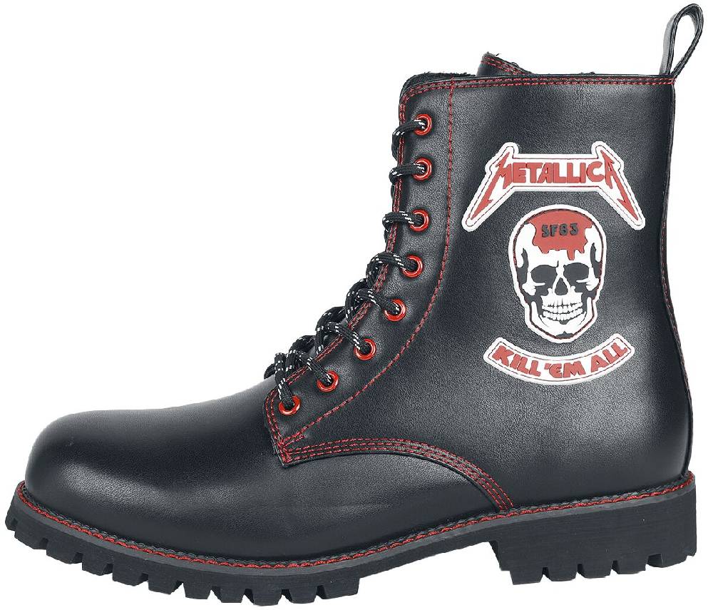 EMP "EMP Signature Collection" Bikerboot Schwarz Von Metallica
