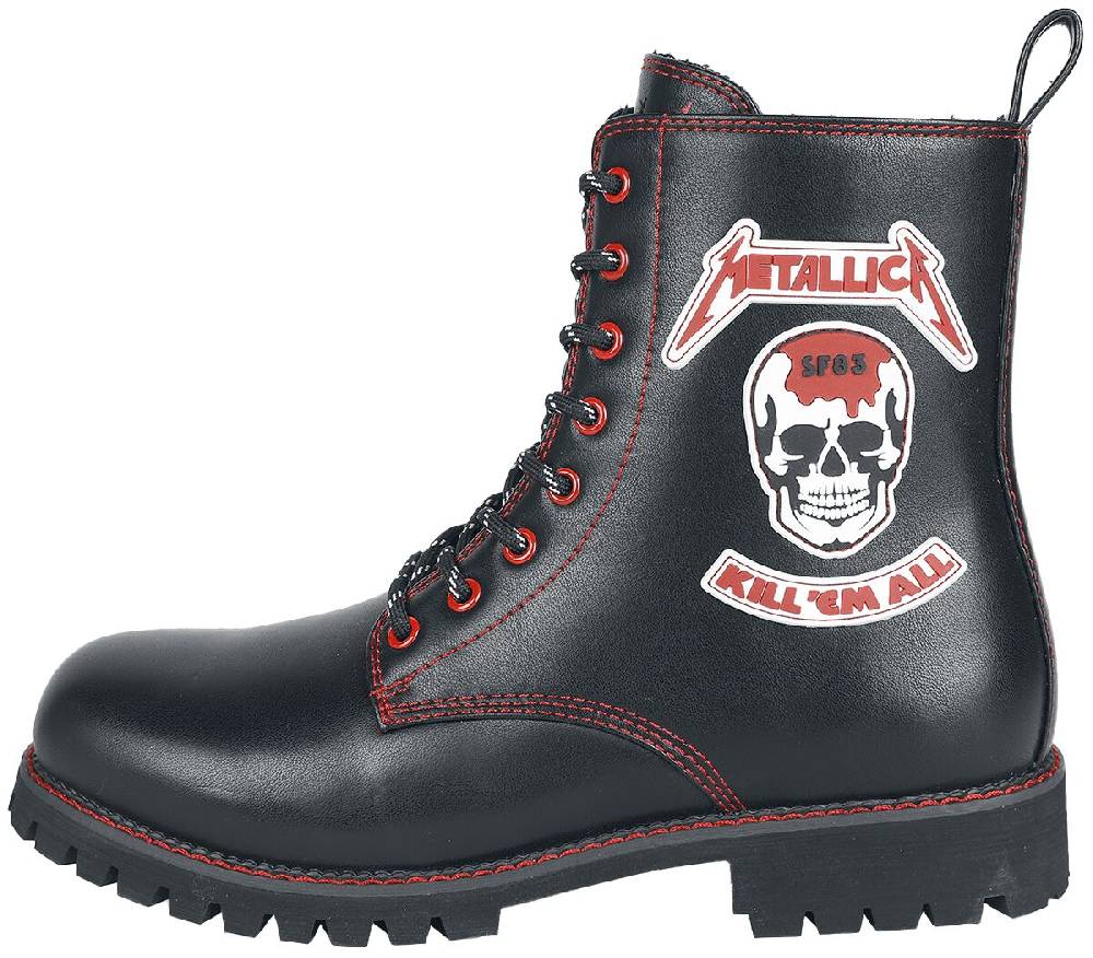 EMP "EMP Signature Collection" Bikerboot Schwarz Von Metallica