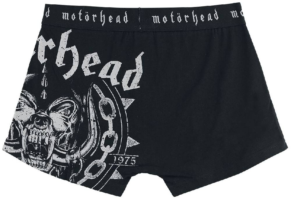 EMP "EMP Signature Collection" Boxershort-Set Schwarz Von Motörhead