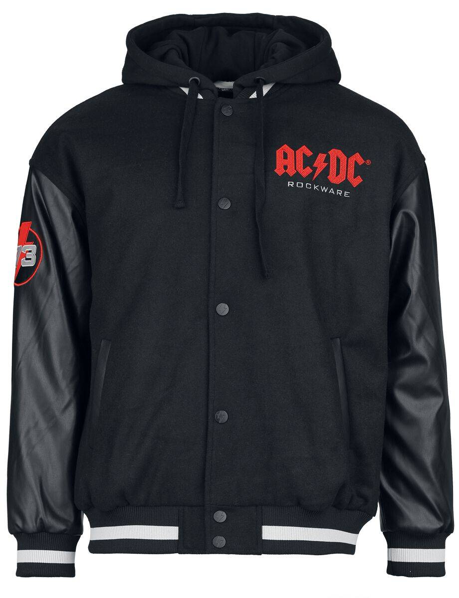 EMP "EMP Signature Collection" Collegejacke schwarz/grau von AC/DC