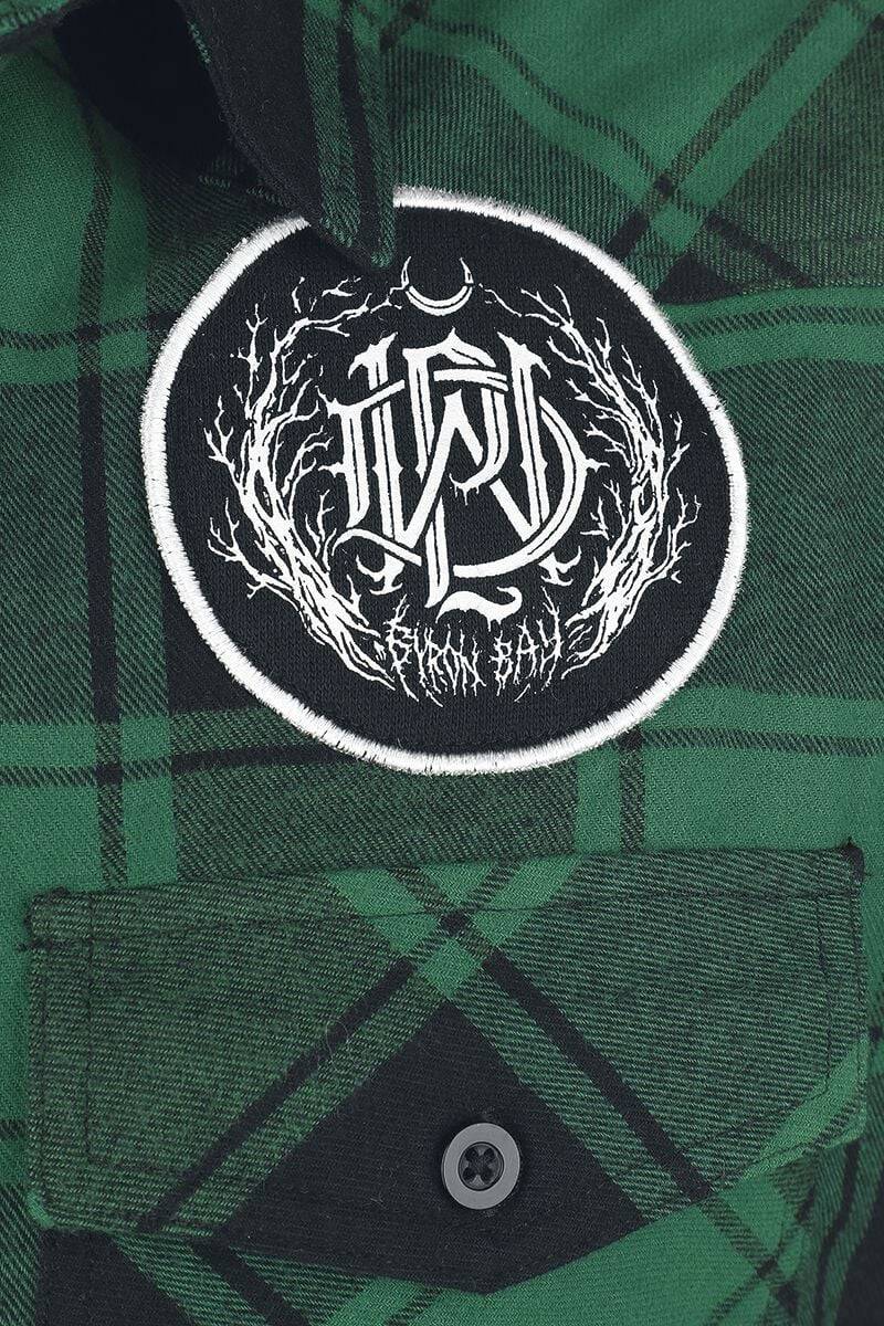 EMP "EMP Signature Collection" Flanellhemd Grün/schwarz Von Parkway Drive