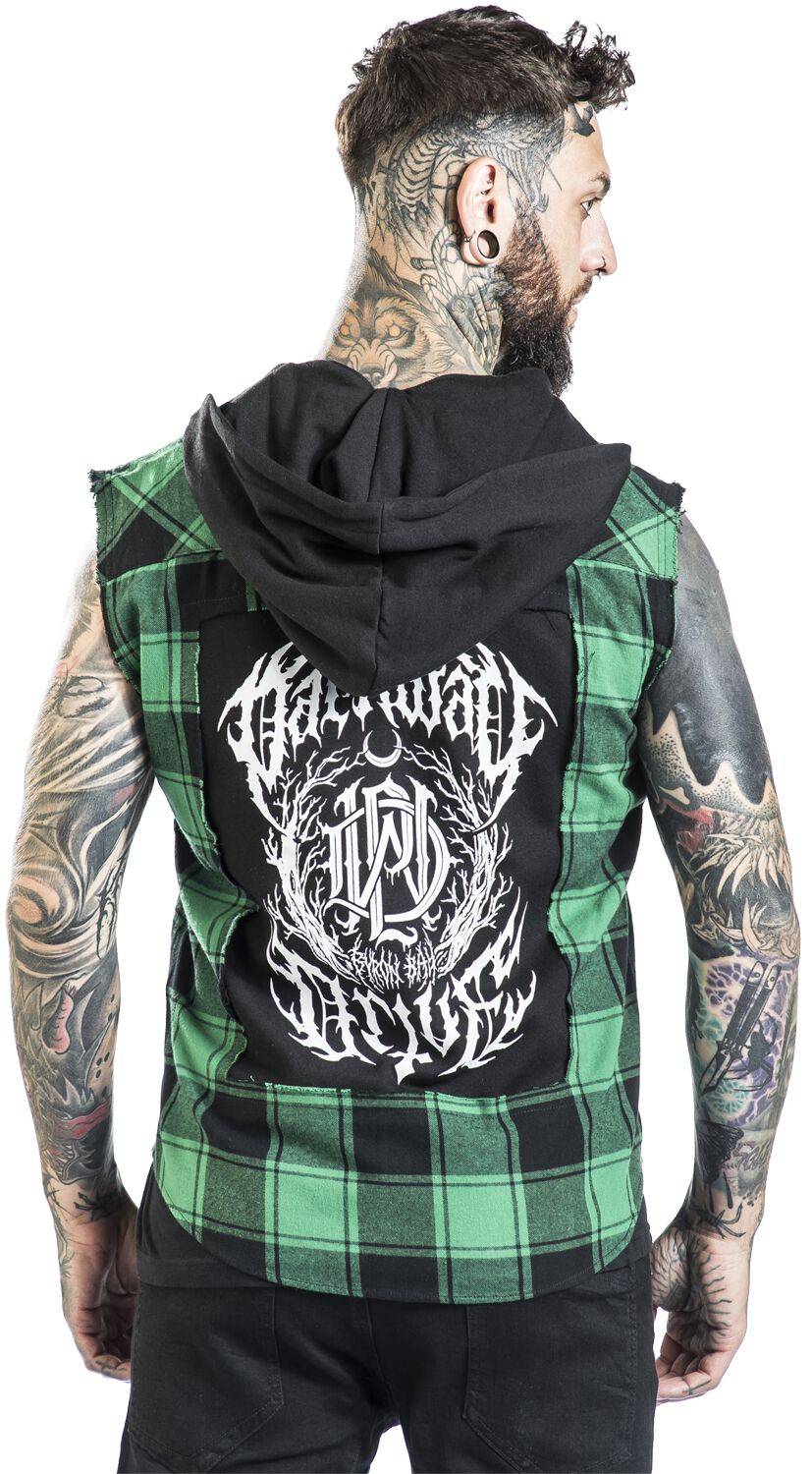 EMP "EMP Signature Collection" Flanellhemd Grün/schwarz Von Parkway Drive