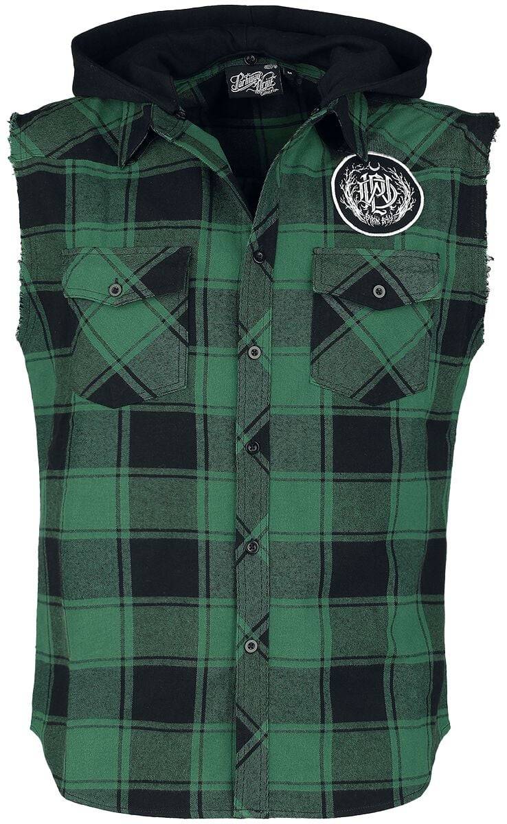 EMP "EMP Signature Collection" Flanellhemd grün/schwarz von Parkway Drive