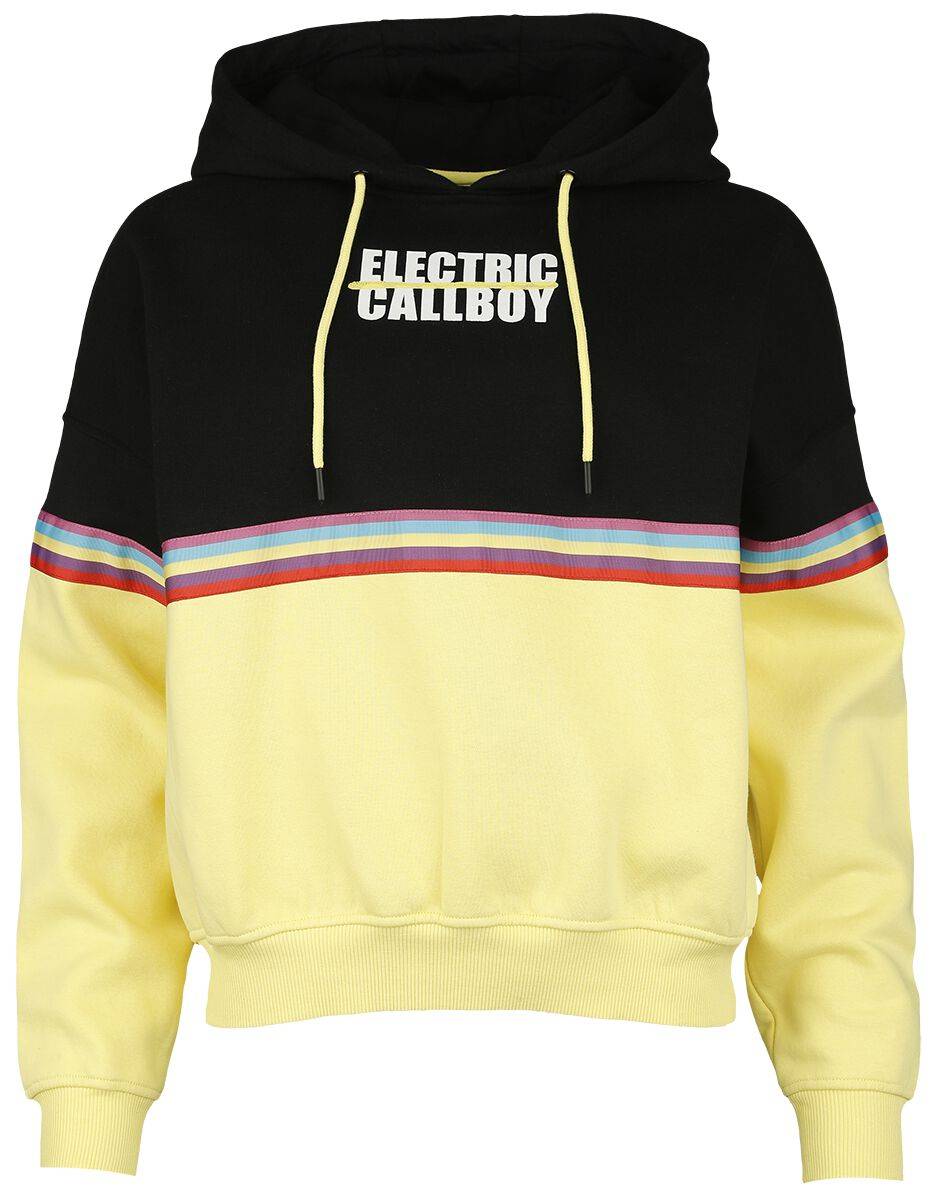 EMP "EMP Signature Collection - Girl Kapuzenpullover" Kapuzenpullover Schwarz/gelb Von Electric Callboy