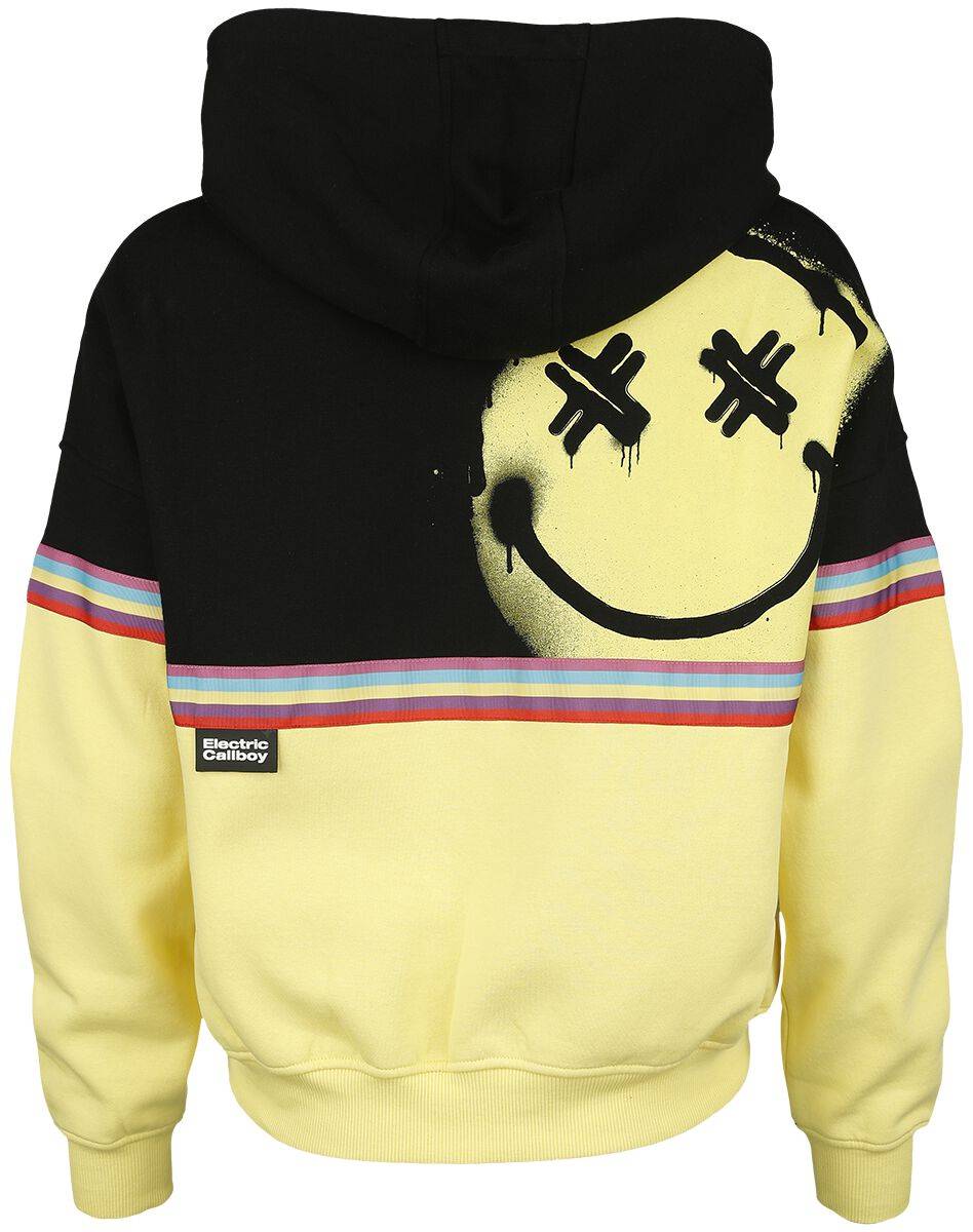 EMP "EMP Signature Collection - Girl Kapuzenpullover" Kapuzenpullover Schwarz/gelb Von Electric Callboy
