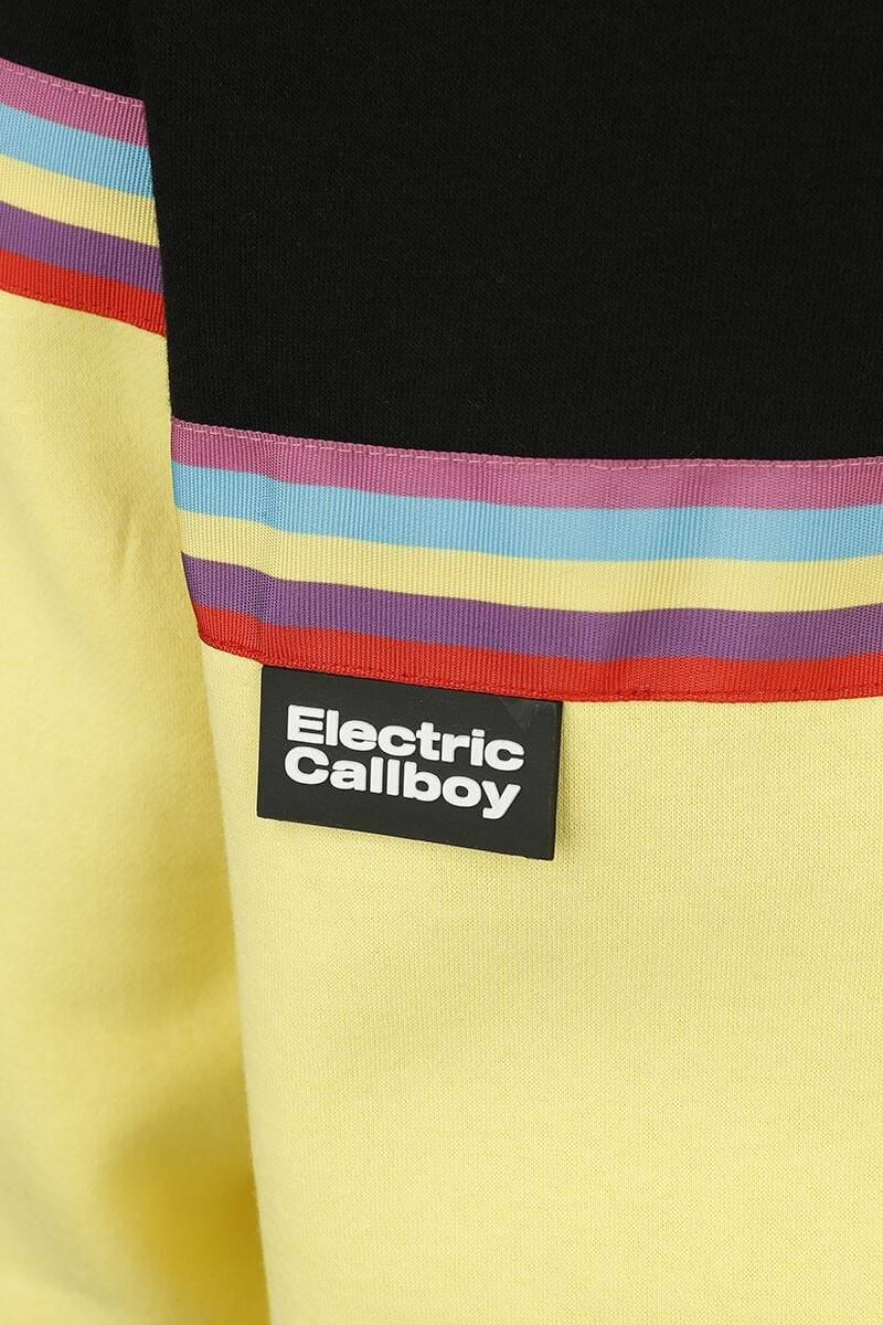 EMP "EMP Signature Collection - Girl Kapuzenpullover" Kapuzenpullover Schwarz/gelb Von Electric Callboy