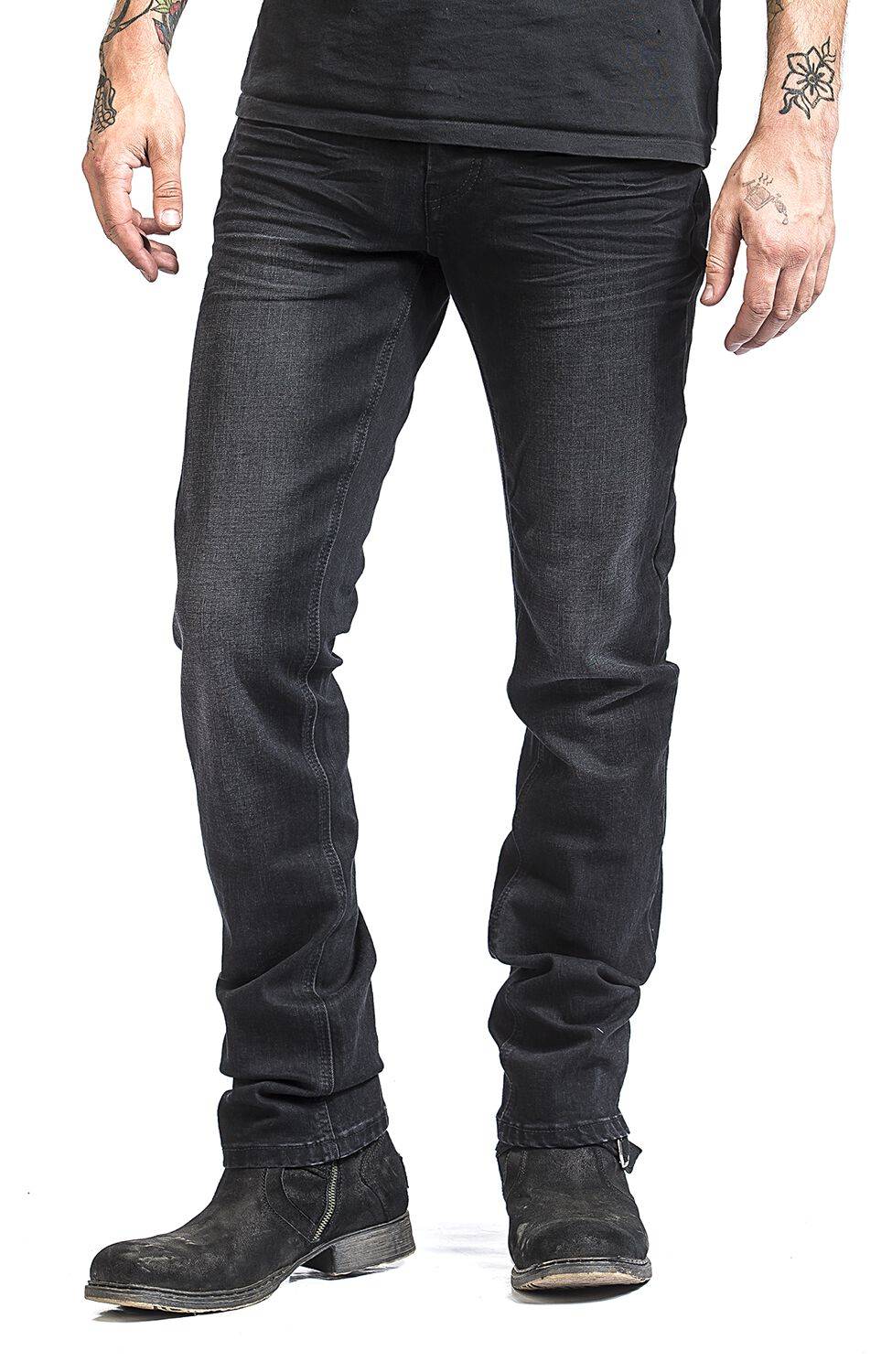 EMP "EMP Signature Collection" Jeans Schwarz Von Metallica