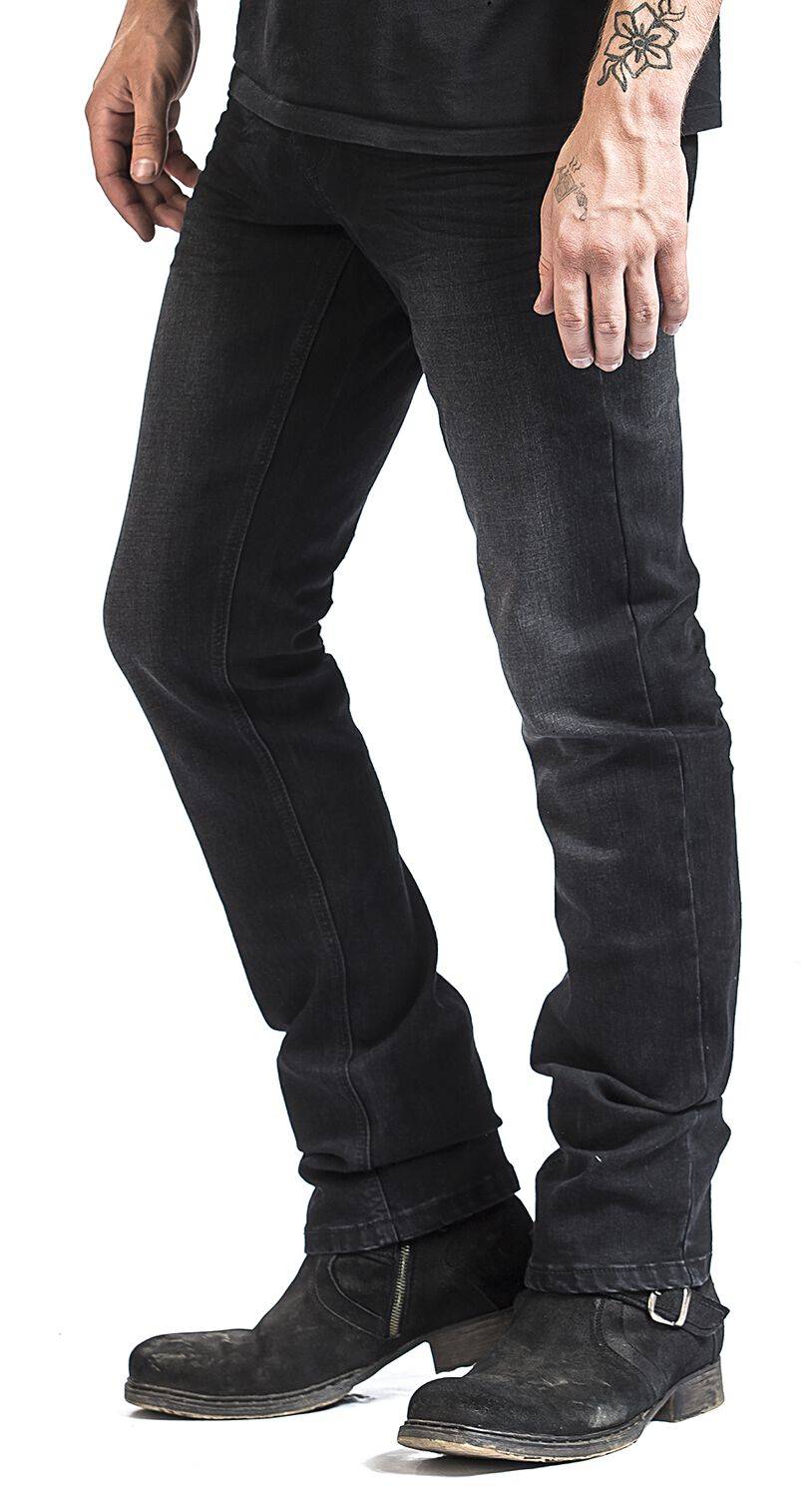 EMP "EMP Signature Collection" Jeans Schwarz Von Metallica