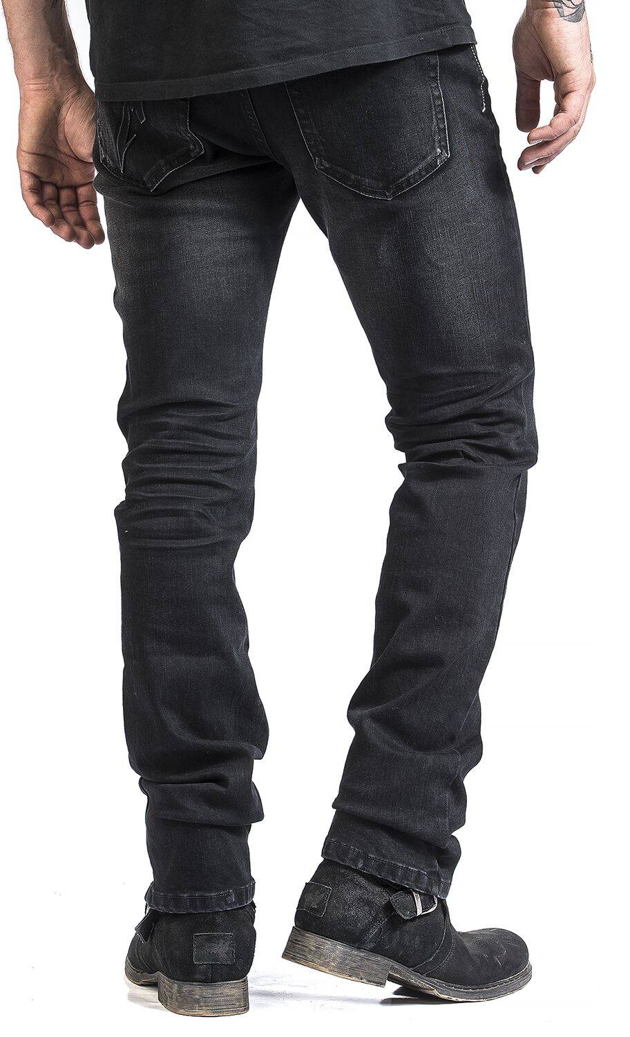 EMP "EMP Signature Collection" Jeans Schwarz Von Metallica