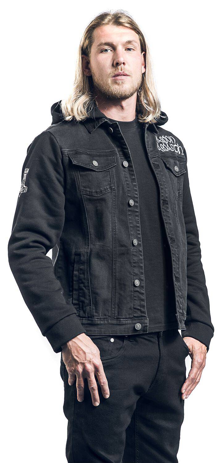 EMP "EMP Signature Collection" Jeansjacke Schwarz Von Amon Amarth