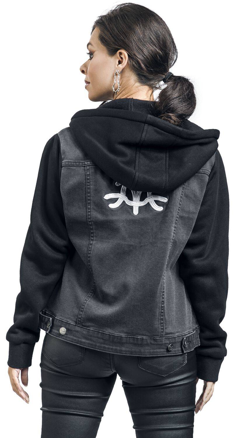 EMP "EMP Signature Collection" Jeansjacke Schwarz Von Gojira