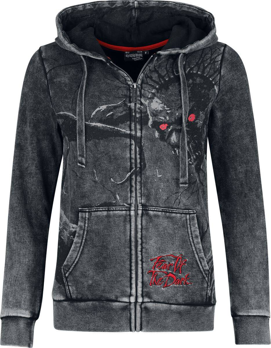 EMP "EMP Signature Collection" Kapuzenjacke grau von Iron Maiden