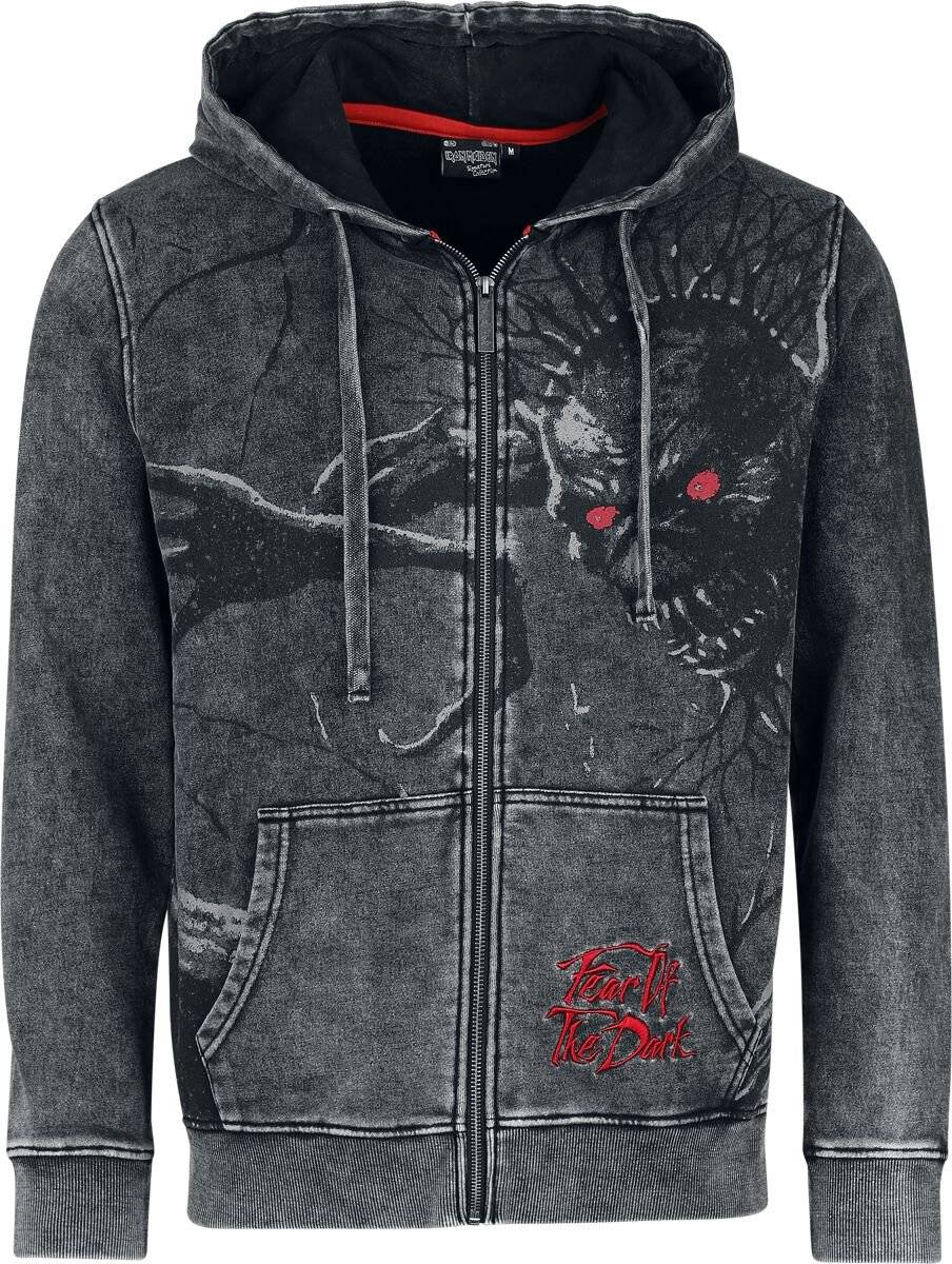 EMP "EMP Signature Collection" Kapuzenjacke grau von Iron Maiden