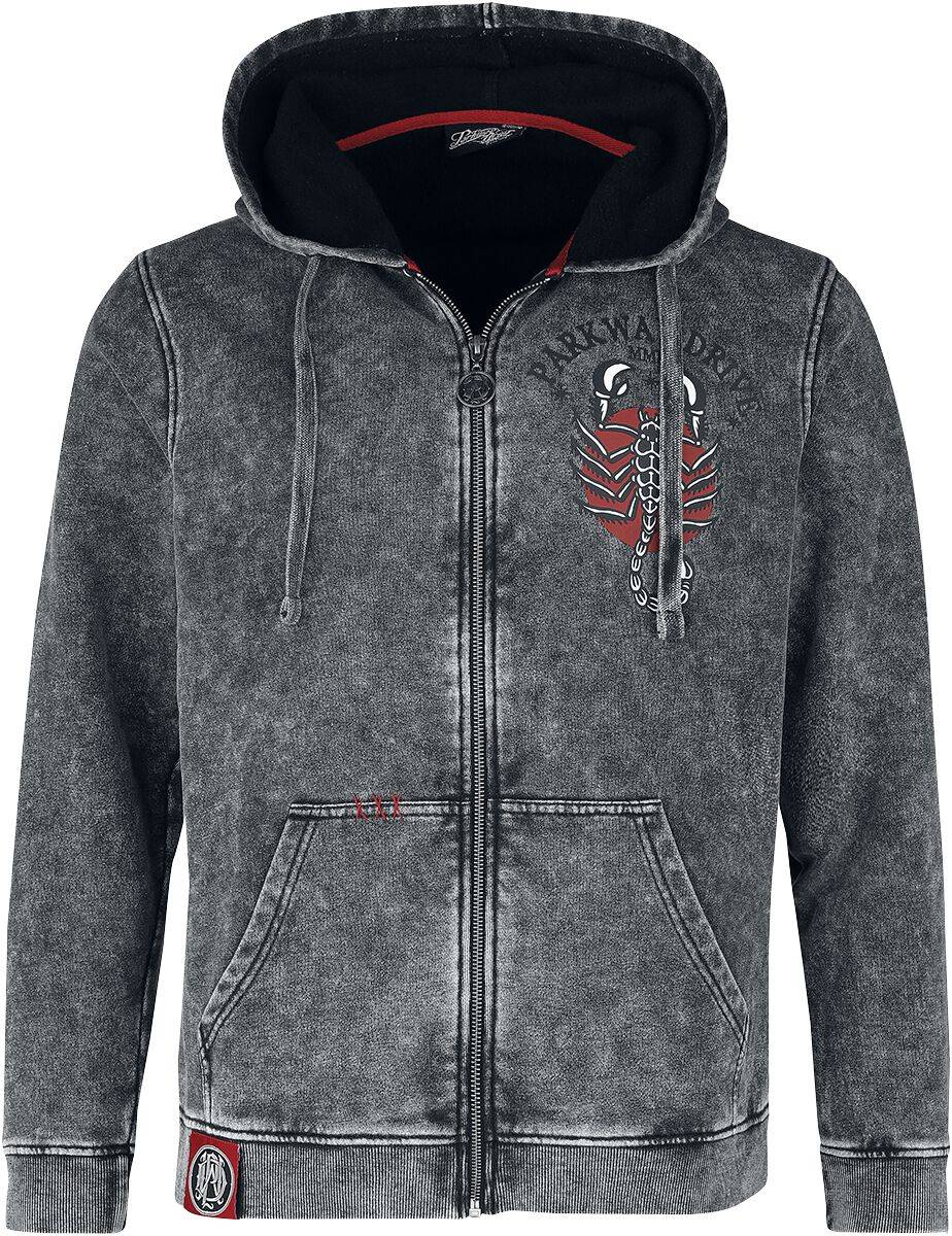 EMP "EMP Signature Collection" Kapuzenjacke grau von Parkway Drive