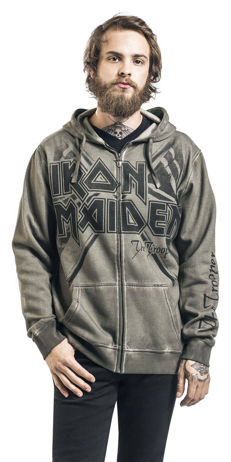 EMP "EMP Signature Collection" Kapuzenjacke Oliv Von Iron Maiden