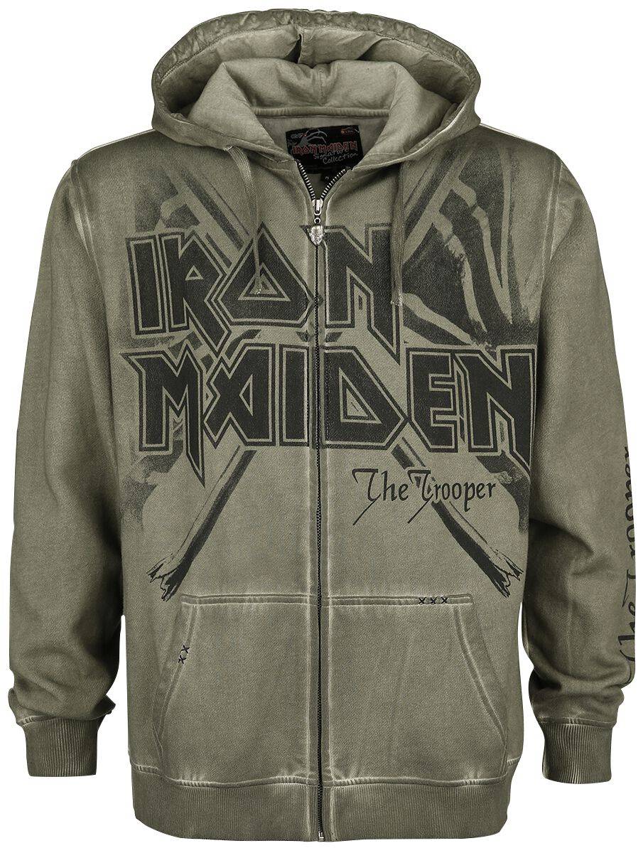 EMP "EMP Signature Collection" Kapuzenjacke oliv von Iron Maiden