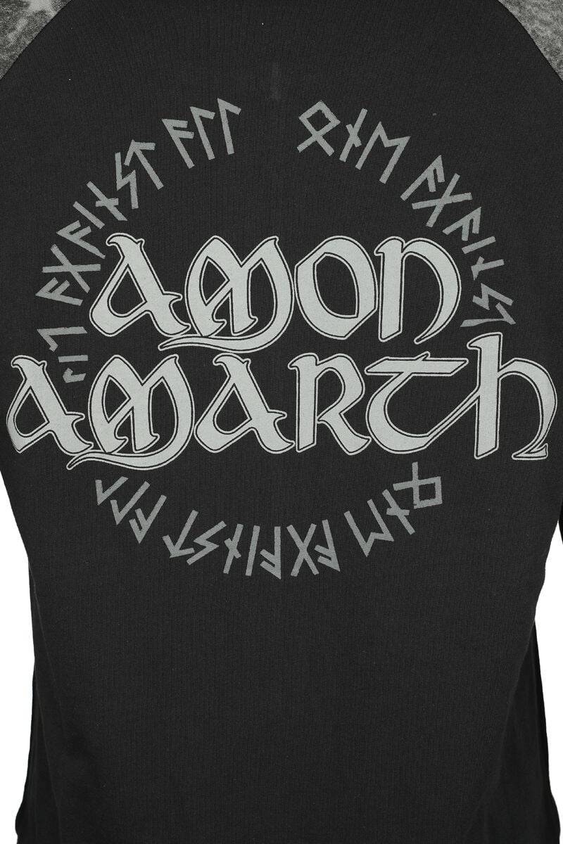 EMP "EMP Signature Collection" Kapuzenjacke Schwarz/dunkelgrau Von Amon Amarth