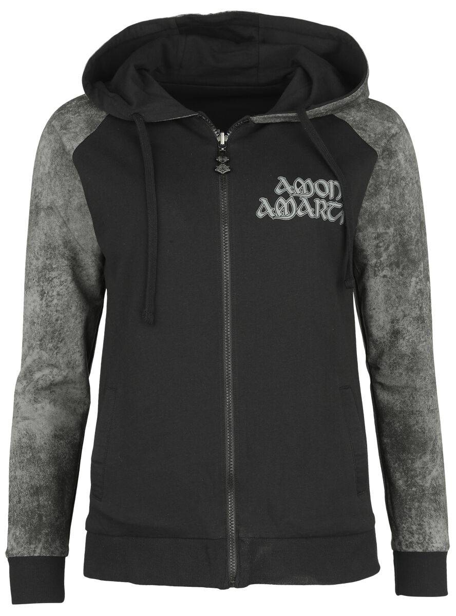 EMP "EMP Signature Collection" Kapuzenjacke schwarz/dunkelgrau von Amon Amarth