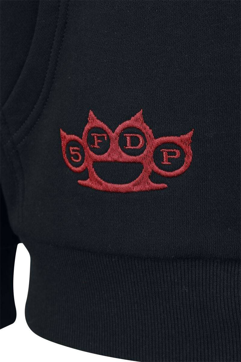 EMP "EMP Signature Collection" Kapuzenjacke Schwarz/grau Von Five Finger Death Punch