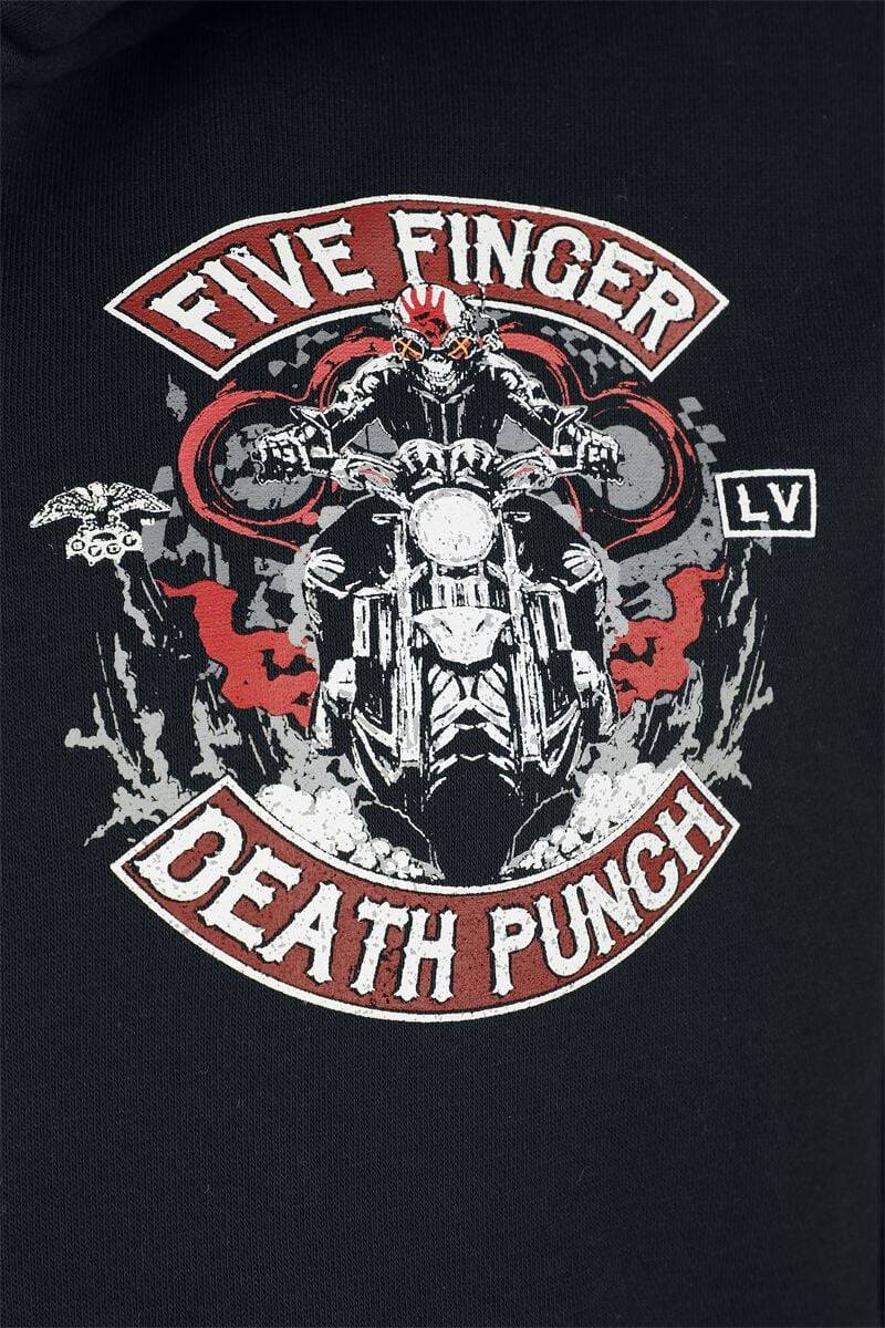EMP "EMP Signature Collection" Kapuzenjacke Schwarz/grau Von Five Finger Death Punch