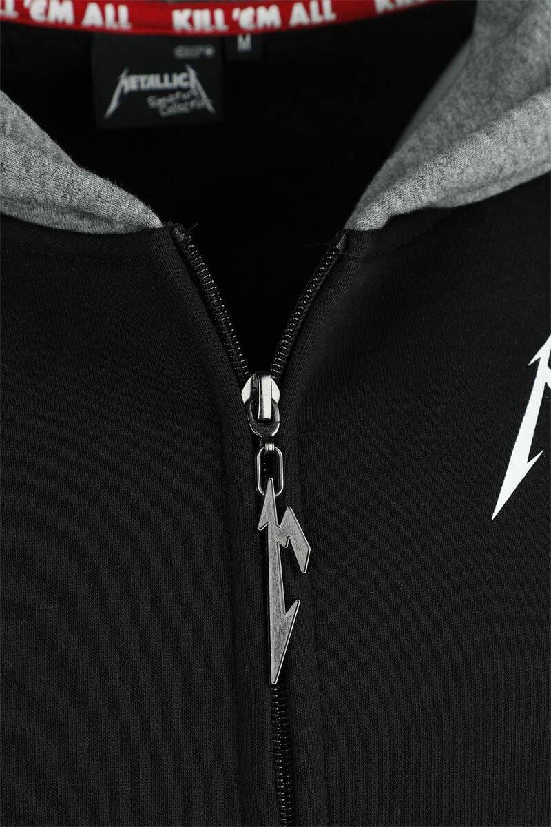 EMP "EMP Signature Collection" Kapuzenjacke Schwarz/grau Meliert Von Metallica