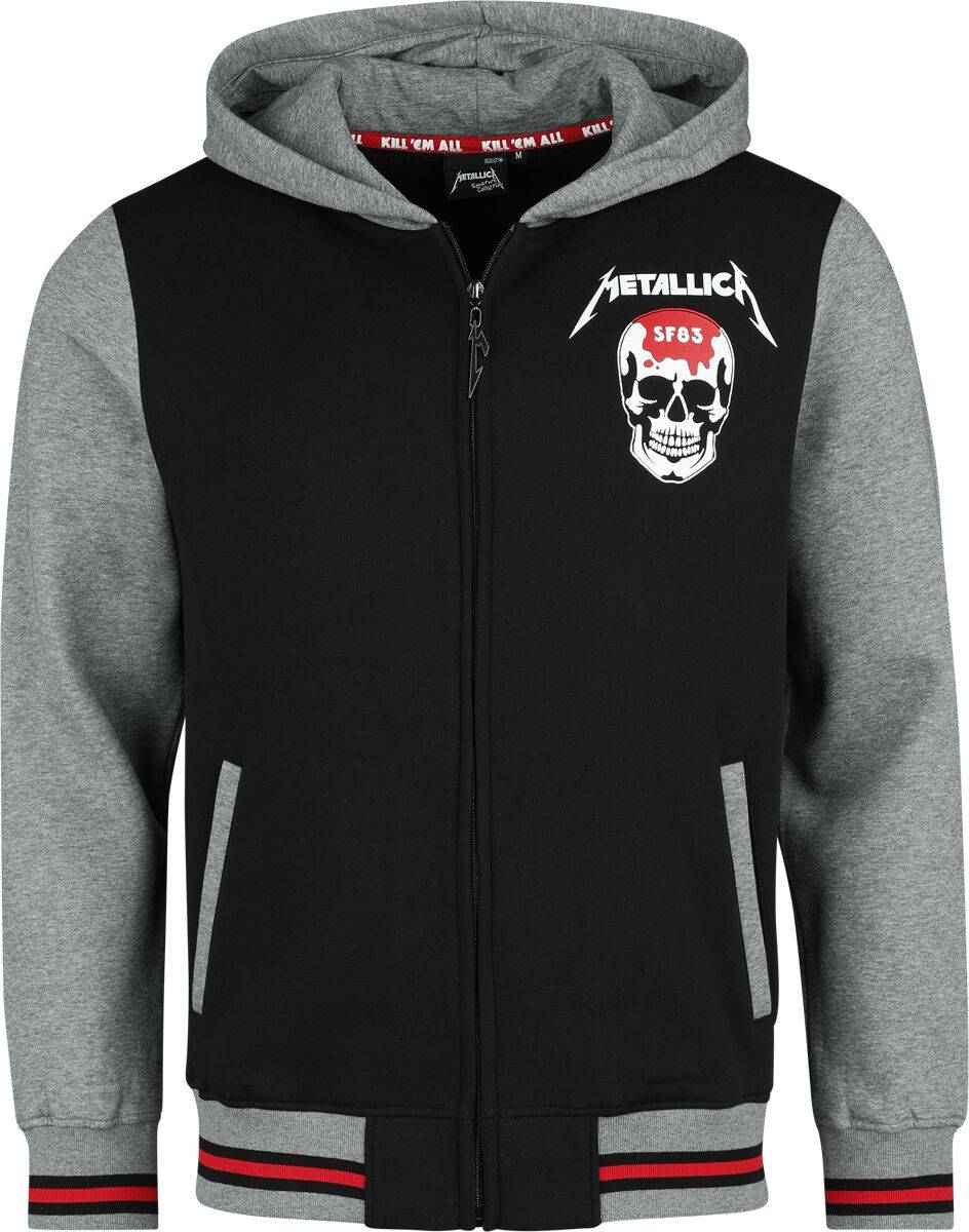 EMP "EMP Signature Collection" Kapuzenjacke schwarz/grau meliert von Metallica